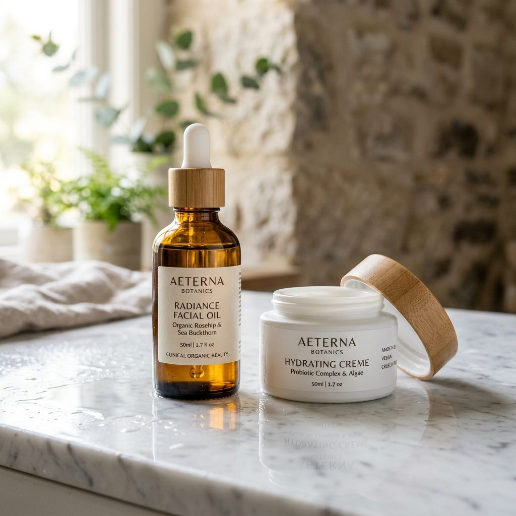 High-End Skincare Formulations Mockup